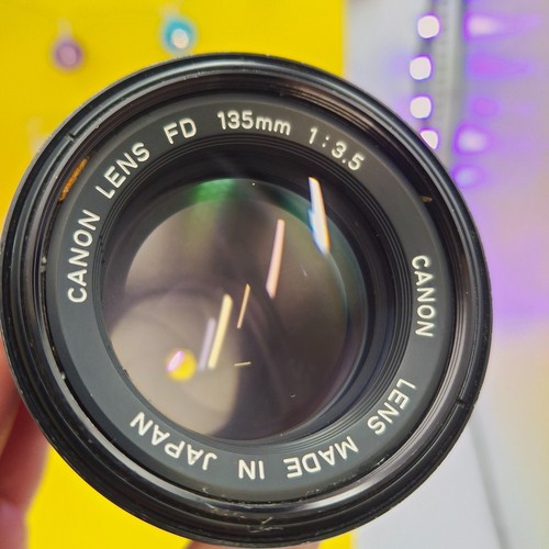Canon lens 135mm 3 - lens,