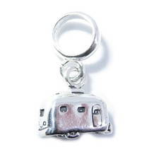 Caravan Camper sterling silver bead charm .925 x 1 Caravans charms