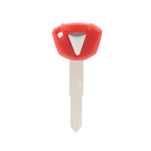 Red motorcycle blank uncut key - uncut,