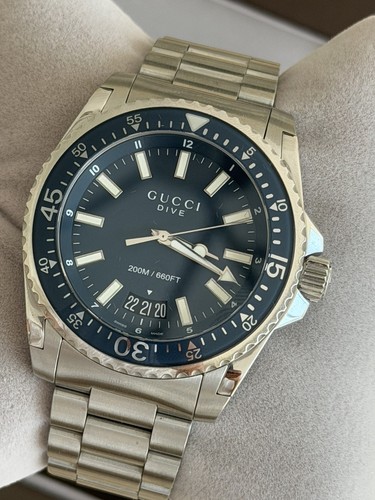 Gucci dive 200m mens 43mm - 200m,
