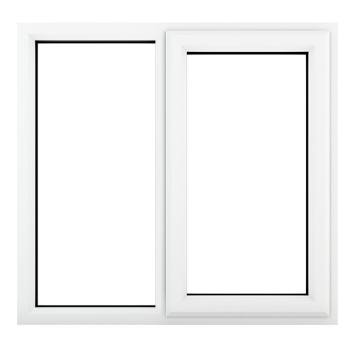 Pvc double glazed window - double,