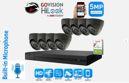 Hikvision 5mp cctv - 5mp, mic
