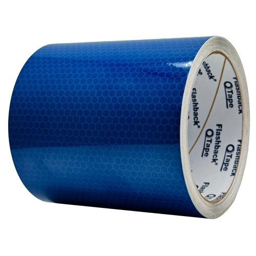 Blue reflective tape glass - reflective,