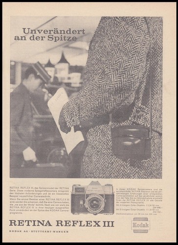 Kodak retina reflex iii - kodak,