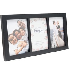 Multi 3,4,5 Or 9 Aperture Wood Picture Photo Frames In White Or Grey Ideal Gift