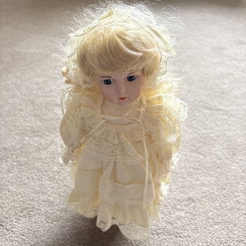 Porcelain doll classic - by,