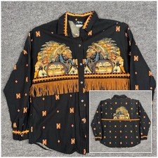 Vtg 90s Roper Western Shirt