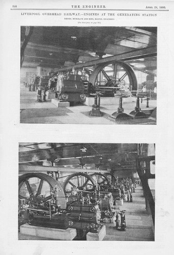 Liverpool overhead railway - overhead,