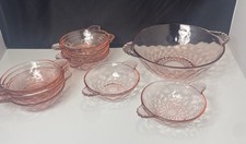 Pink Rose Depression Glass