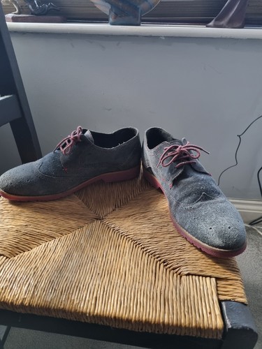 Blue suede shoes mens size9 - blue,