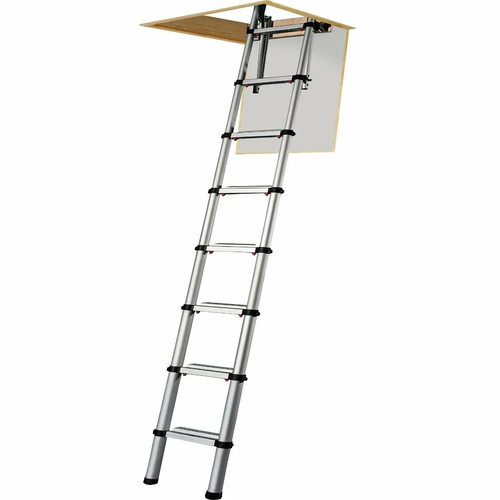 Aluminium telescopic loft - aluminium,