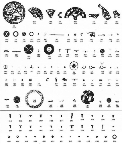 Omega parts original 550 552 - omega,