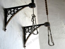 Photo 6x4 The church of All Saints - bell rope holders Norton Subcourse T c2009