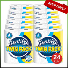 24 Kitchen Roll Gentille Twin