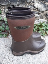 Dirt Boot® Neoprene Wellington Muck Boot Pro-Sport™ Brown Walking Hiking Wellies