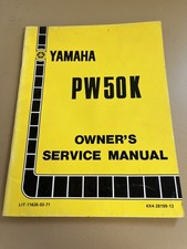 1982 Yamaha PW50K Owner's