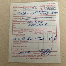 Railway.   TICKET,   (