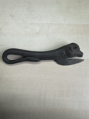 Antique hand forged iron folk - antique,