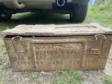 Military style metal box