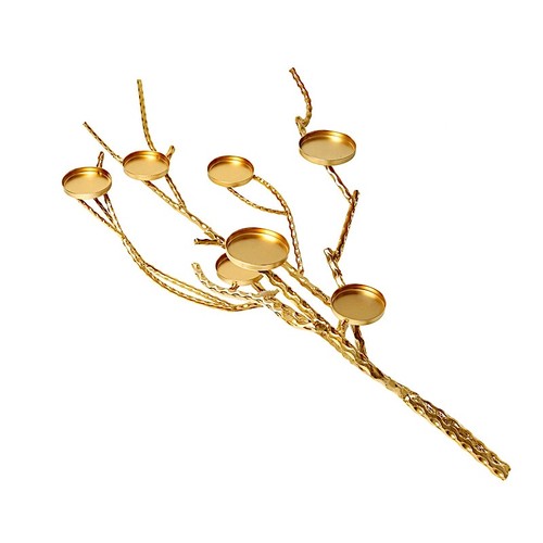 Feet gold metal manzanita - 3,