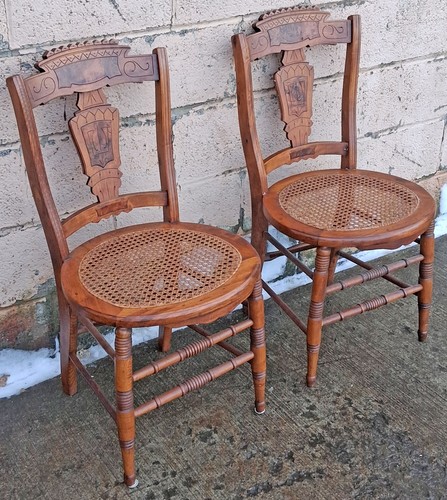 Pair antique vintage victorian - pair,