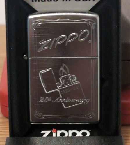 Zippo 25th anniversary lighter