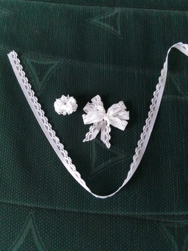 White lace trim - white, trim,