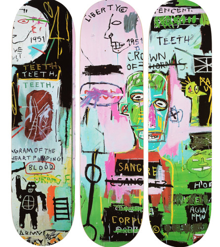 The skateroom jean michel - x, jean-michel
