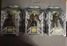 Art Asylum Star Trek Borg Assimilation set of 3 Cardassian Hirogen Klingon BNIB 