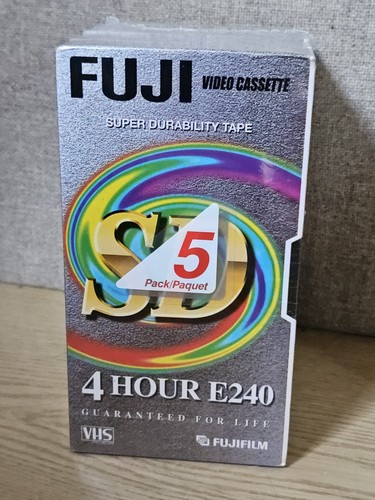 Fuji e240 vhs video - video, blank