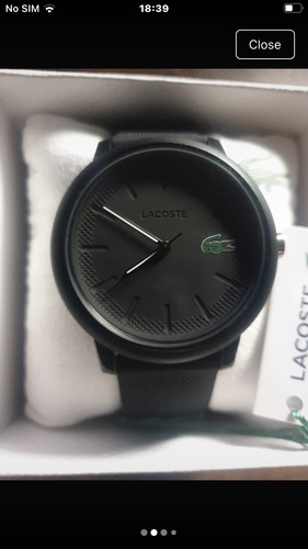 Lacoste men 12 - 12.12, black