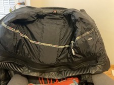 Shoei vintage leather motor bike jacket