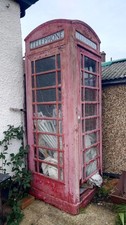 K6 Vintage London Red Telephone Box