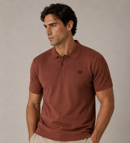 Fred perry rust brown - rust,