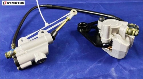 Pit bike rear brake assembly - pit,