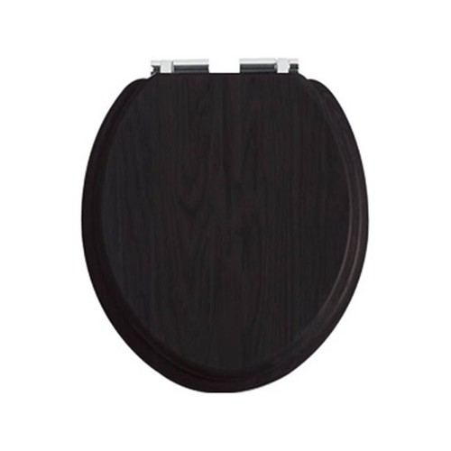 Heritage black toilet seat - heritage,