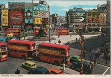 Piccadilly Circus Old Cars