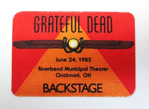 Grateful dead backstage pass - dead,