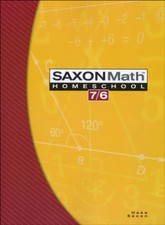 Saxon Math 7/6: Homeschool