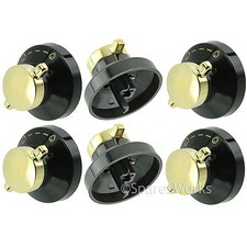 Gold Black Switch Gas Flame