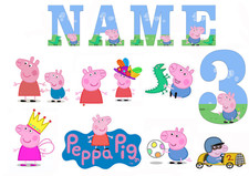 PERSONALISED  PEPPA PIG 3rd