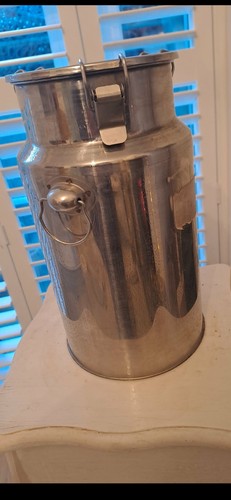 Milk churn litres stainless - milk,