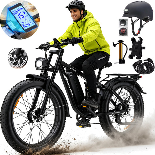 Electric bike 48v - 23ah, 26"