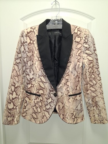 Zara basic tuxedo blazer - basic,