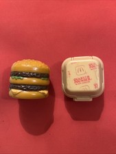 1987 McDonalds Robot Changeables Big Mac Quarter Pounder Transformers Happy Meal