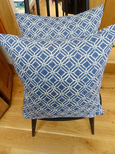 Sanderson fretwork pair of - "fretwork',