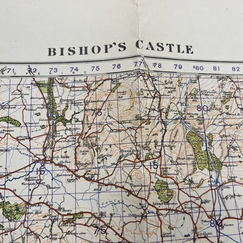 Vintage ordnance survey - vintage,