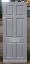 wooden front doors used
