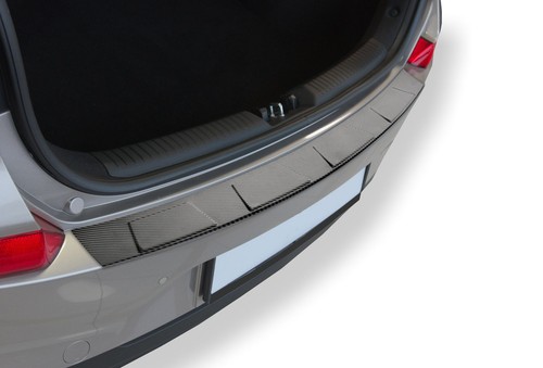Steel rear bumper protector - steel,