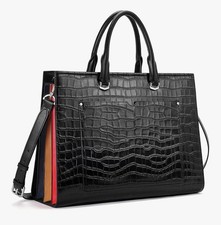 Leather Slim Business Ladies Work Bag CLUCI Briefcase for Women Laptop 15.6 Inch